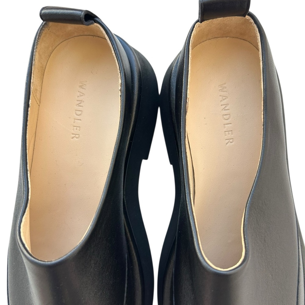 Wandler Rosa Platform Shoes Mules Loafers Black Size 36.5 - Picture 6 of 9